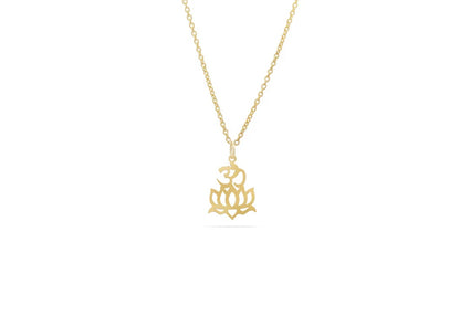 Om 925 Silver Necklace