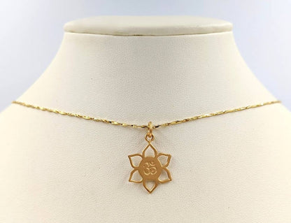 Om 925 Silver Necklace
