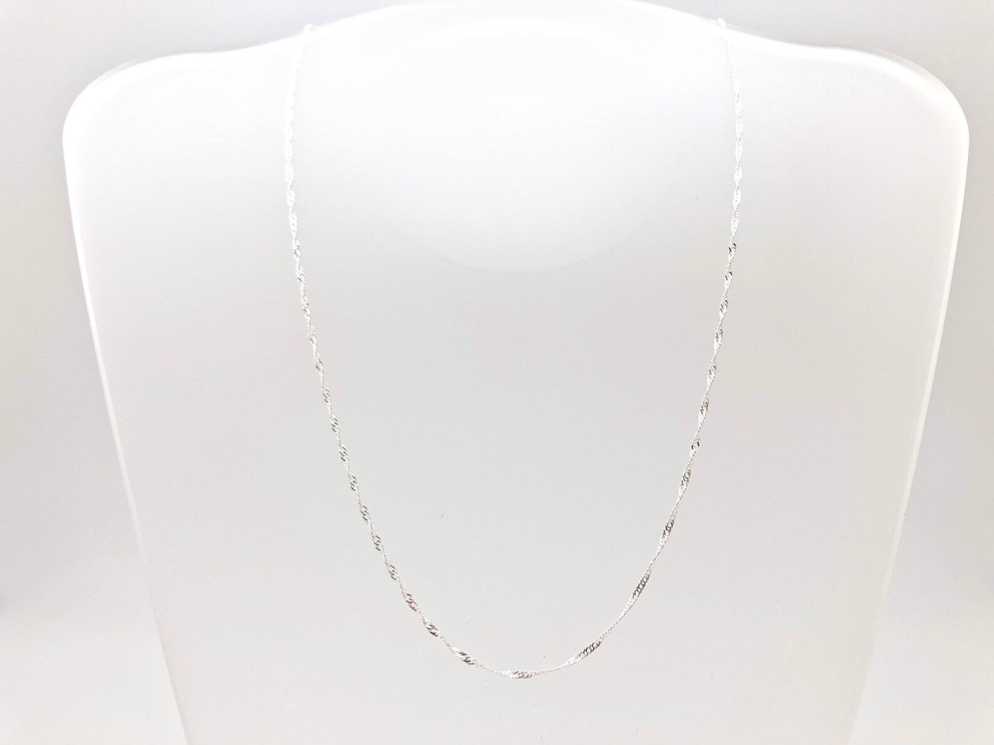 Singapore Twist 925 Silver Chain