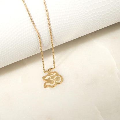 Om 925 Silver Necklace