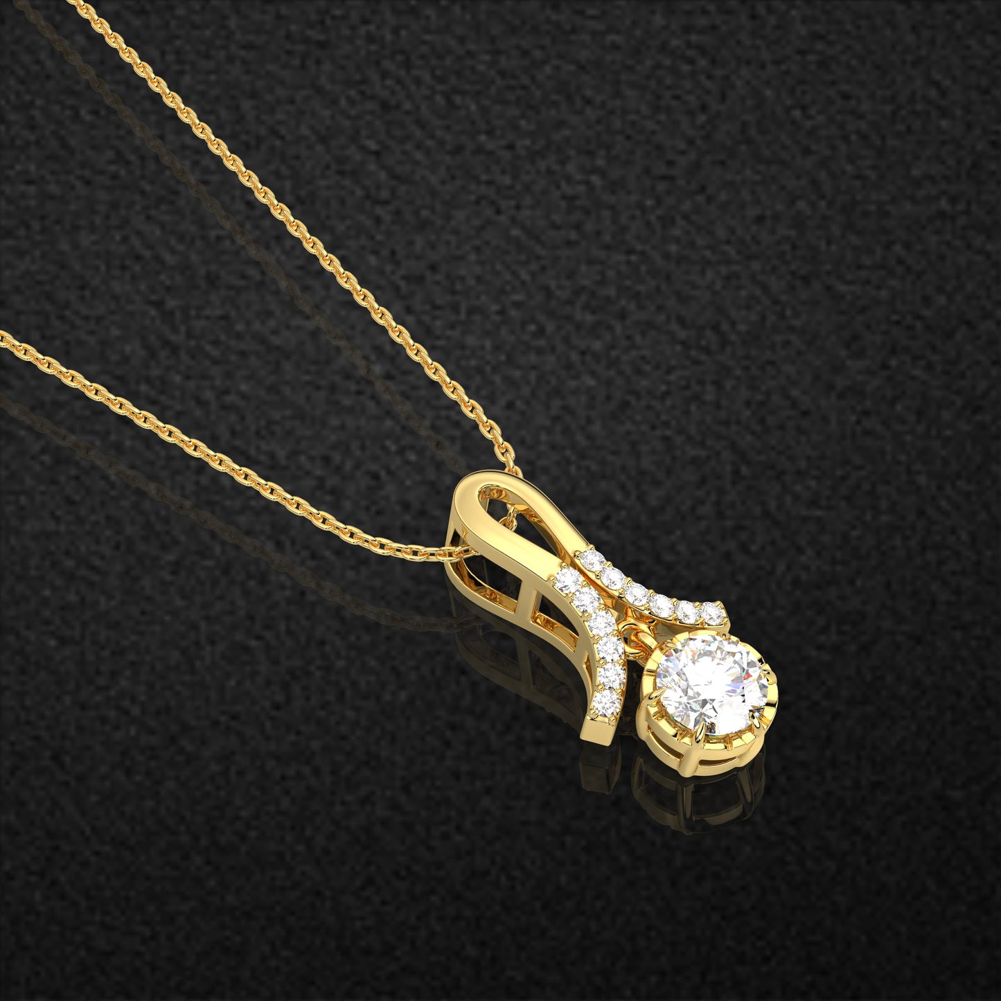 Heritage 925 Sterling Silver Gold Necklace