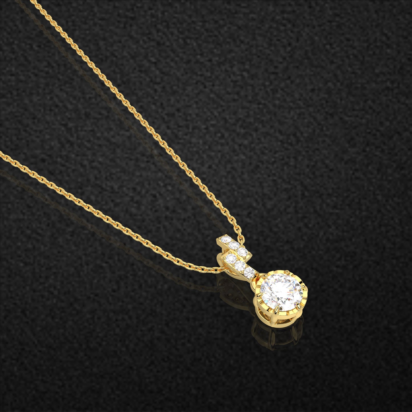 Preset 925 Sterling Silver Gold Necklace