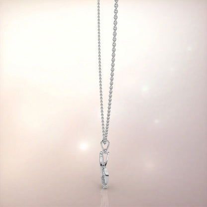 Moissanite Diamond 925 Silver Necklace