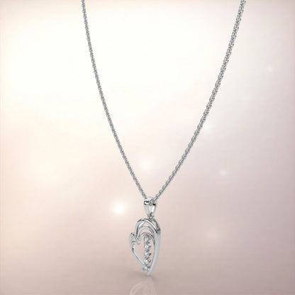 Moissanite Diamond 925 Silver Necklace