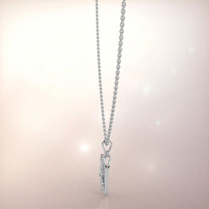 Moissanite Diamond 925 Silver Necklace