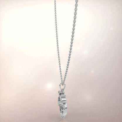 Moissanite Diamond 925 Silver Necklace