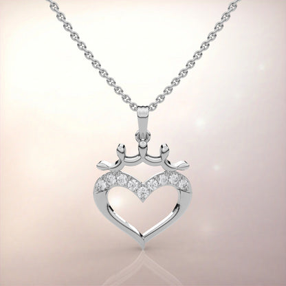 Moissanite Diamond 925 Silver Necklace