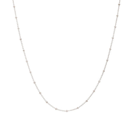 Satellite Beaded 925 Silver Chain