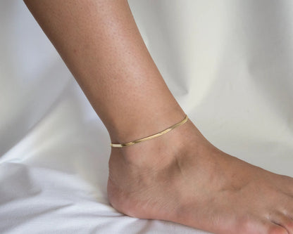 Trendy 925 Silver Anklet