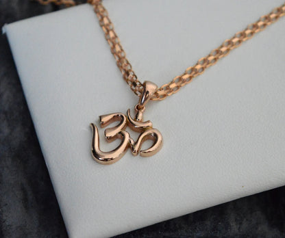 Om 925 Silver Necklace