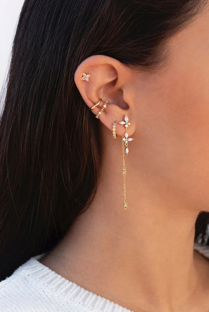 Jacklet Sui Dhaga 925 silver Earring