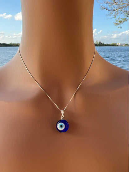 Amulet Evil Eye 925 Silver Necklace