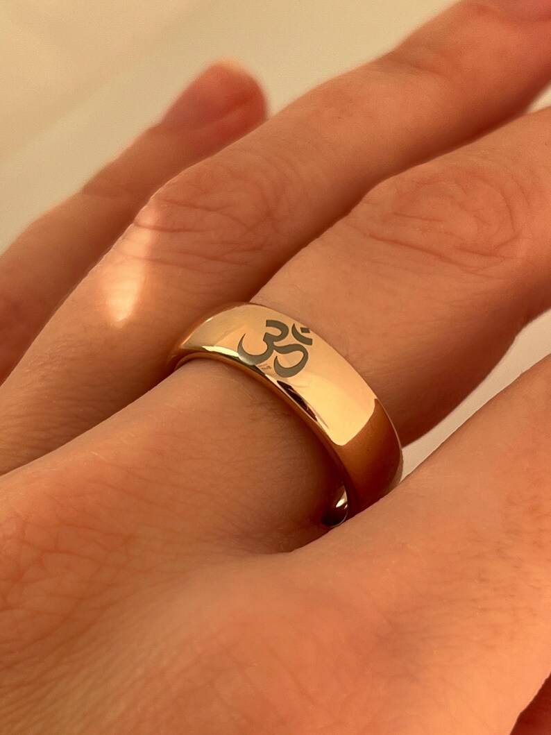 Om 925 Silver Ring