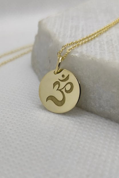 Om 925 Silver Necklace