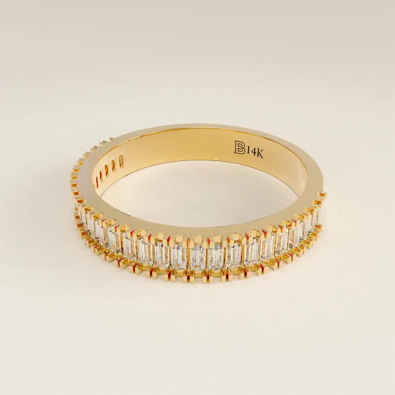 Baguette 925 Eternity Band