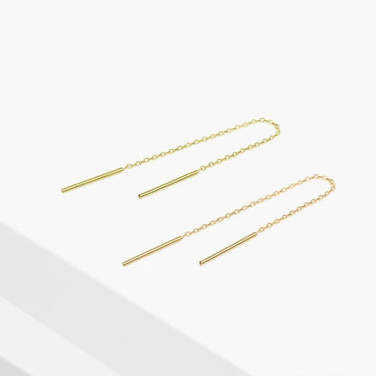 Delicate Sui Dhaga 925 silver Earring