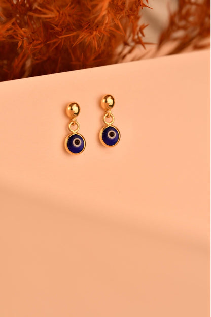 Protection Evil Eye 925 Silver Earring