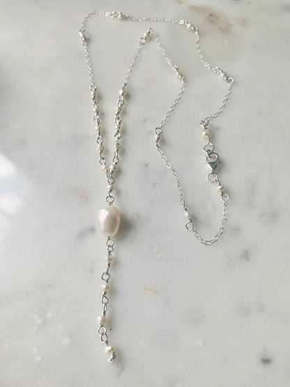 Bridesmaid 925 Silver Necklace Set