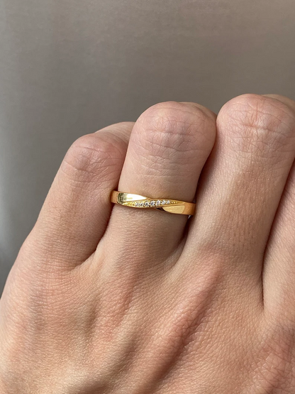 Mobius 925 Eternity band