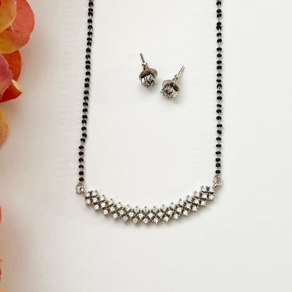 Karmini 925 Silver Mangalsutra