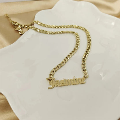 Name 925 Silver Men's Chain