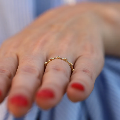 Delicate 925 Eternity band