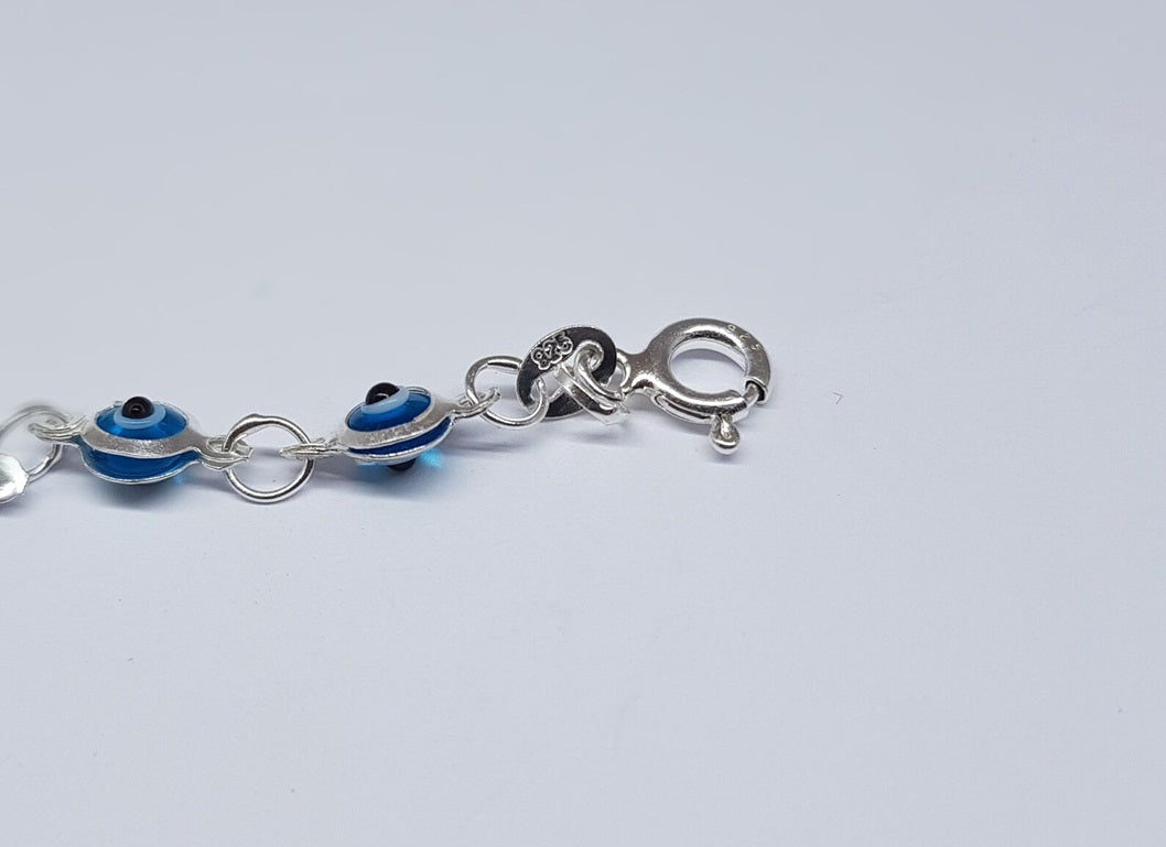 Mystic Evil Eye 925 Silver Bracelet