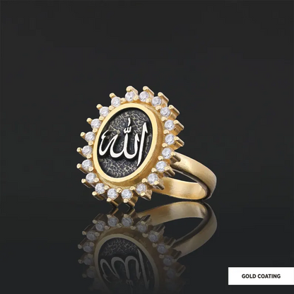 Allah 925 Silver Ring