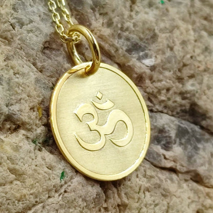 Om 925 Silver Necklace