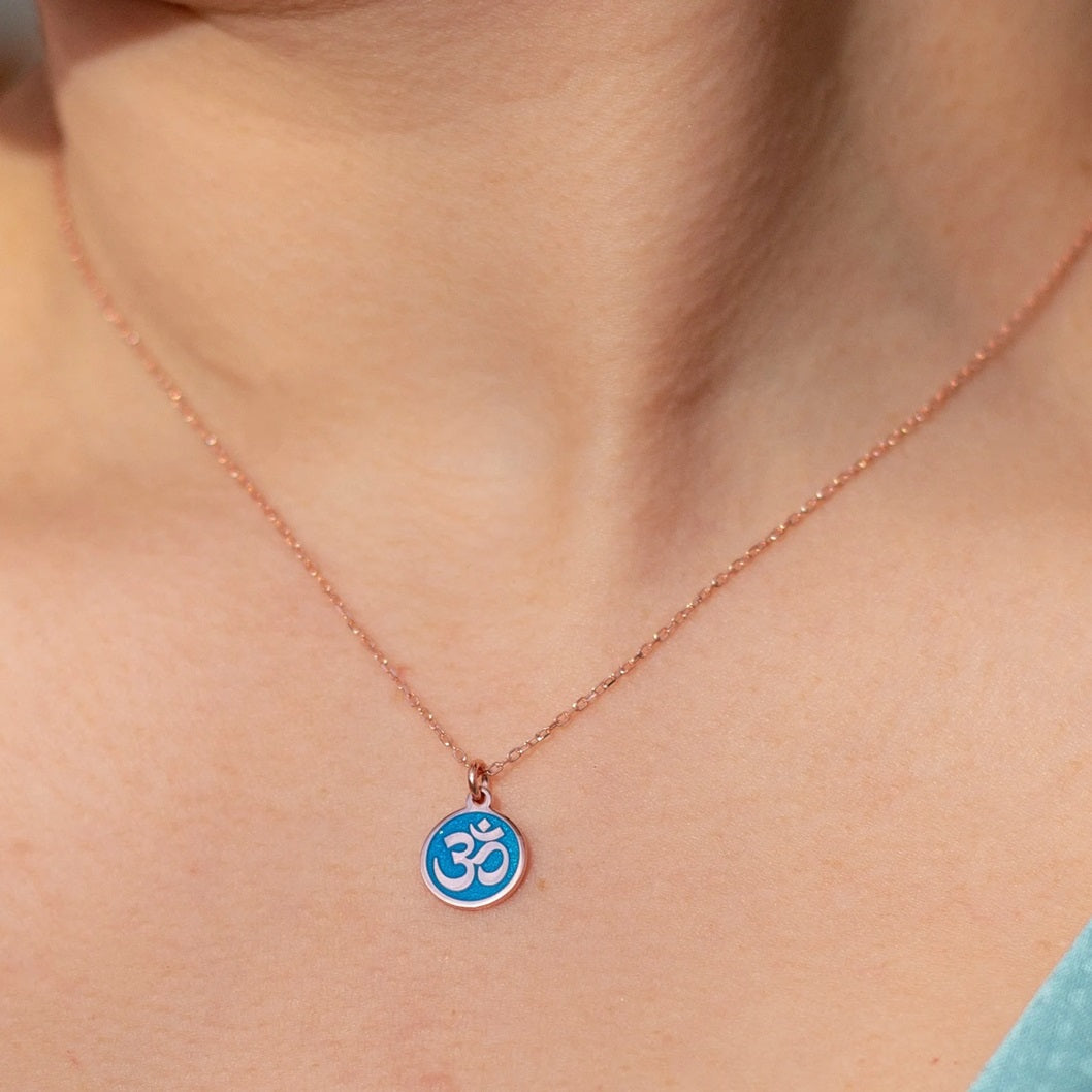 Om 925 Silver Necklace