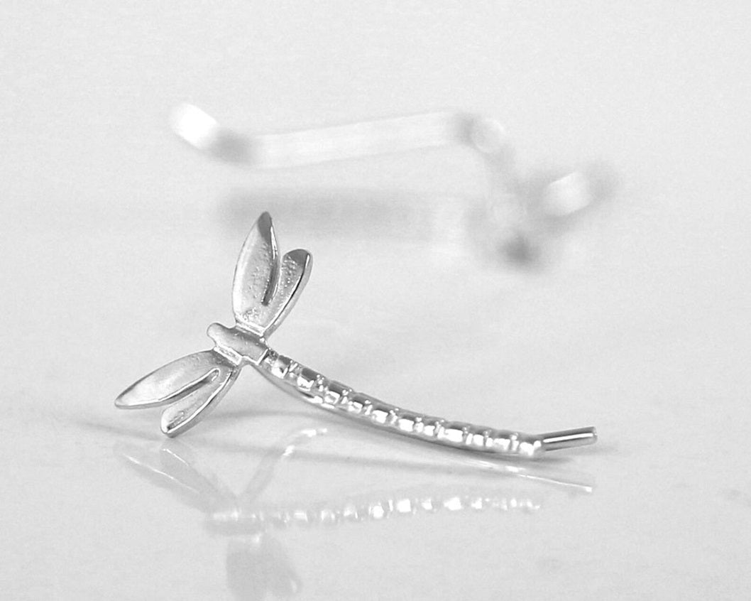 Dragonfly 925 Silver Earring