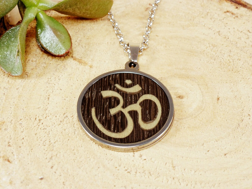 Om 925 Silver Necklace