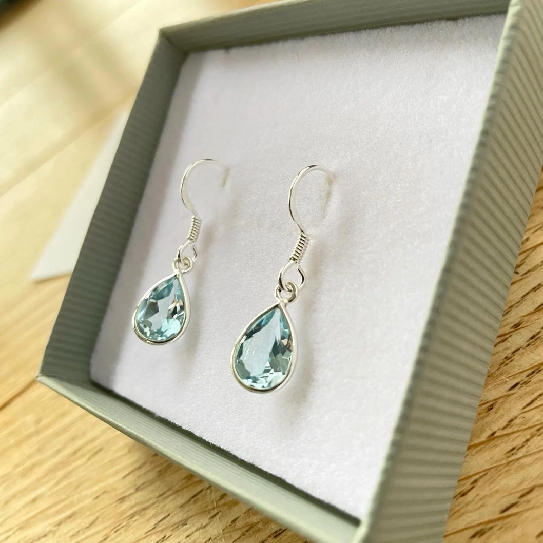 Teardrop 925 Silver Earring