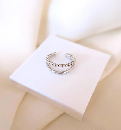 Beaded 925 Silver Toe Ring