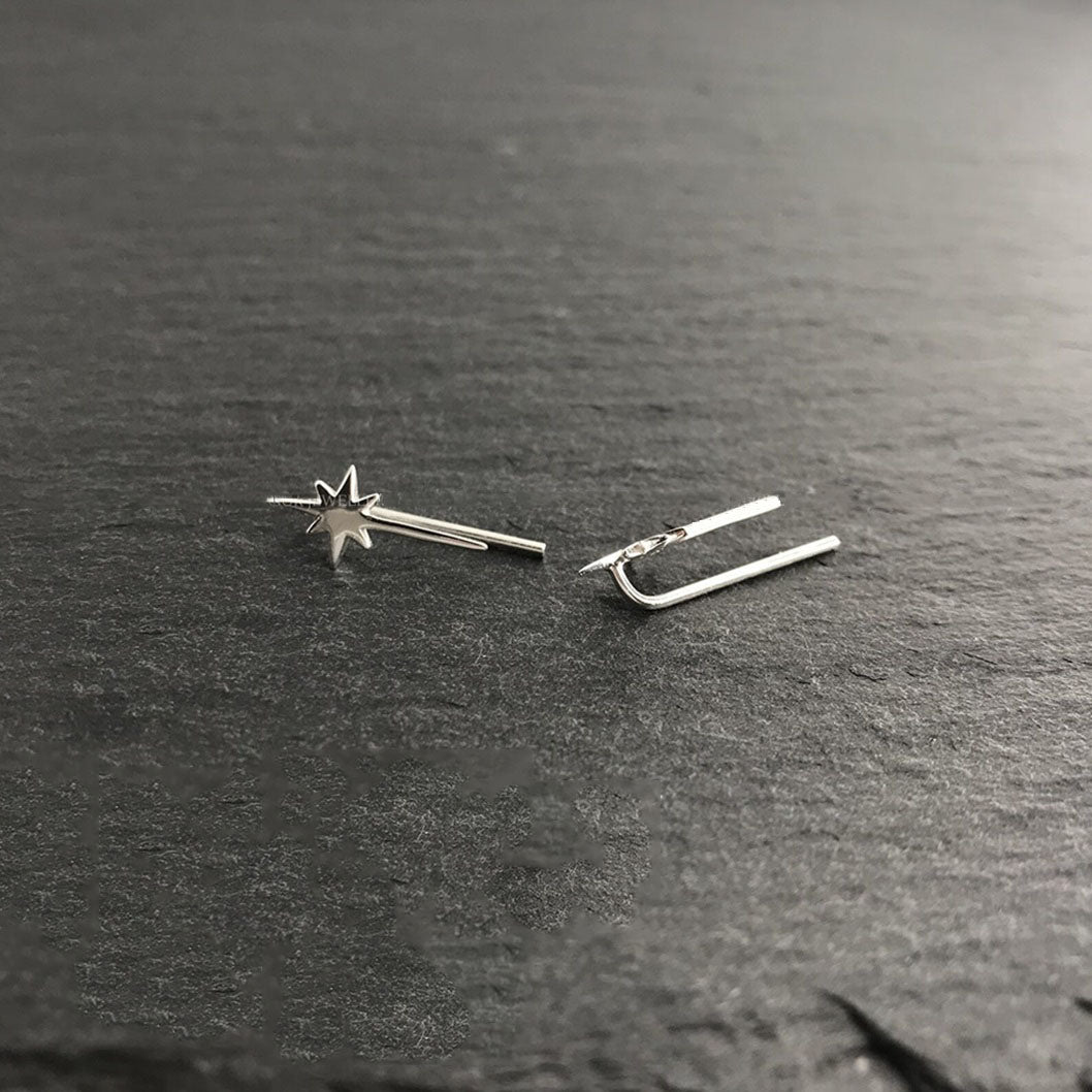 Star 925 Silver Earring