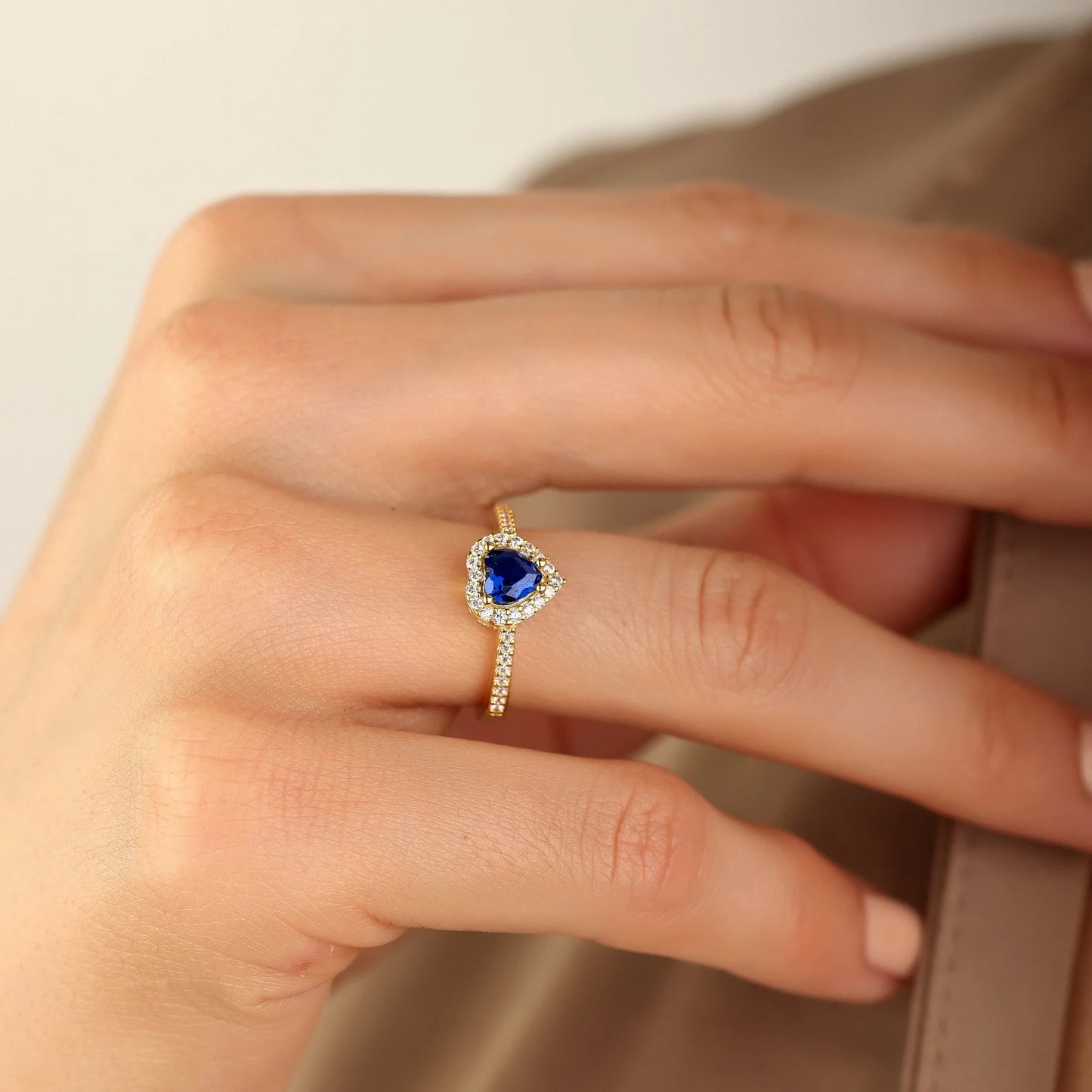 Dainty 925 Silver Ring Set