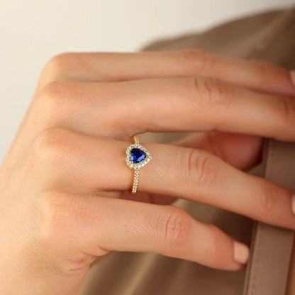 Dainty 925 Silver Ring Set