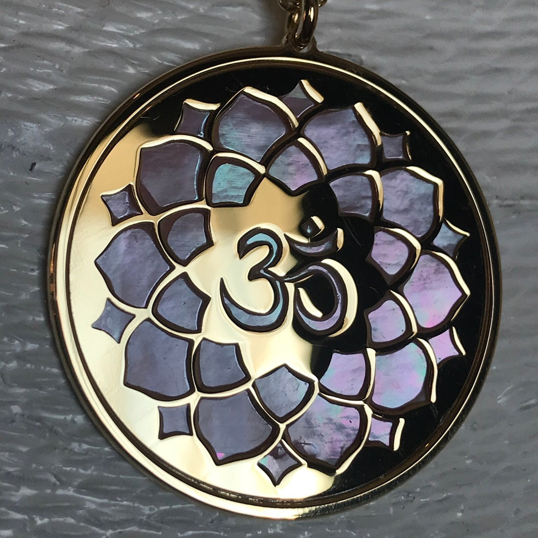 Om 925 Silver Necklace