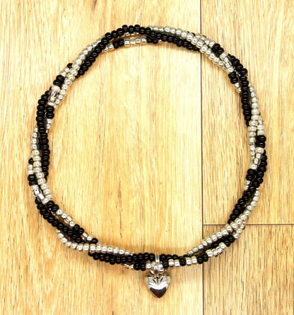 Elastic 925 Silver Anklet