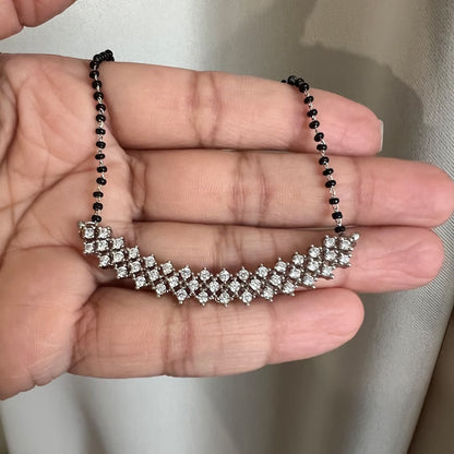 Karmini 925 Silver Mangalsutra
