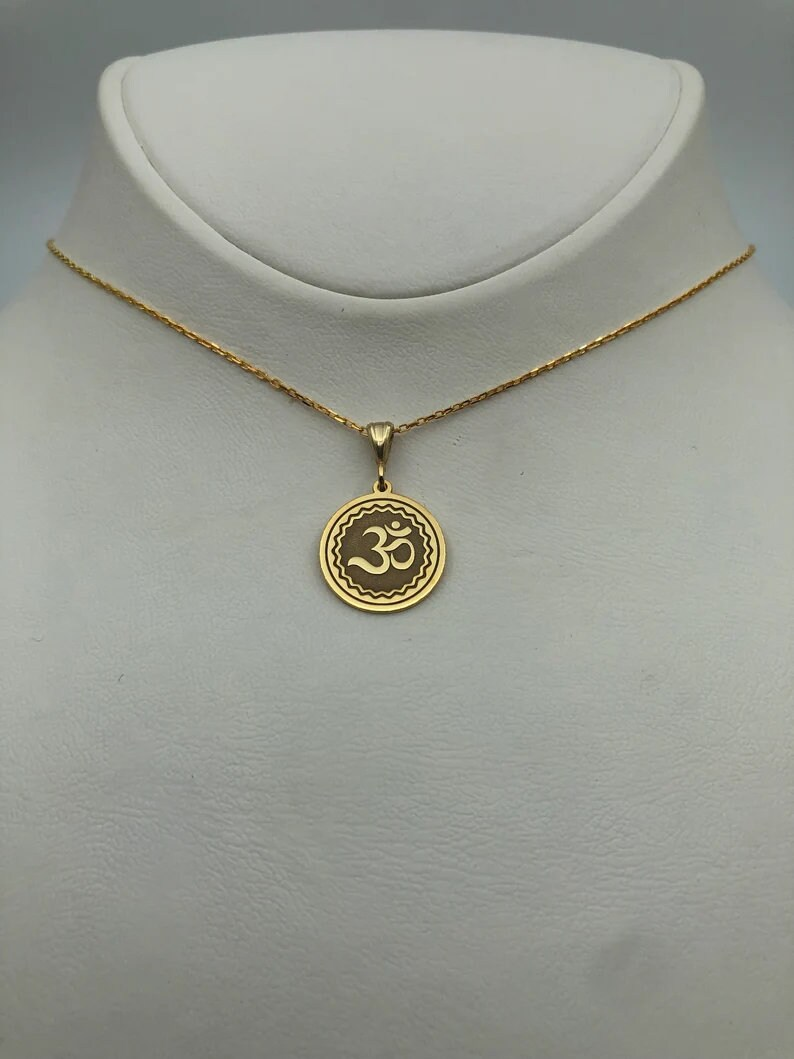 Om 925 Silver Necklace