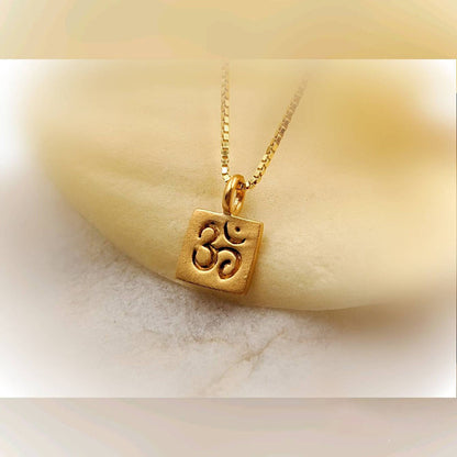 Om 925 Silver Necklace