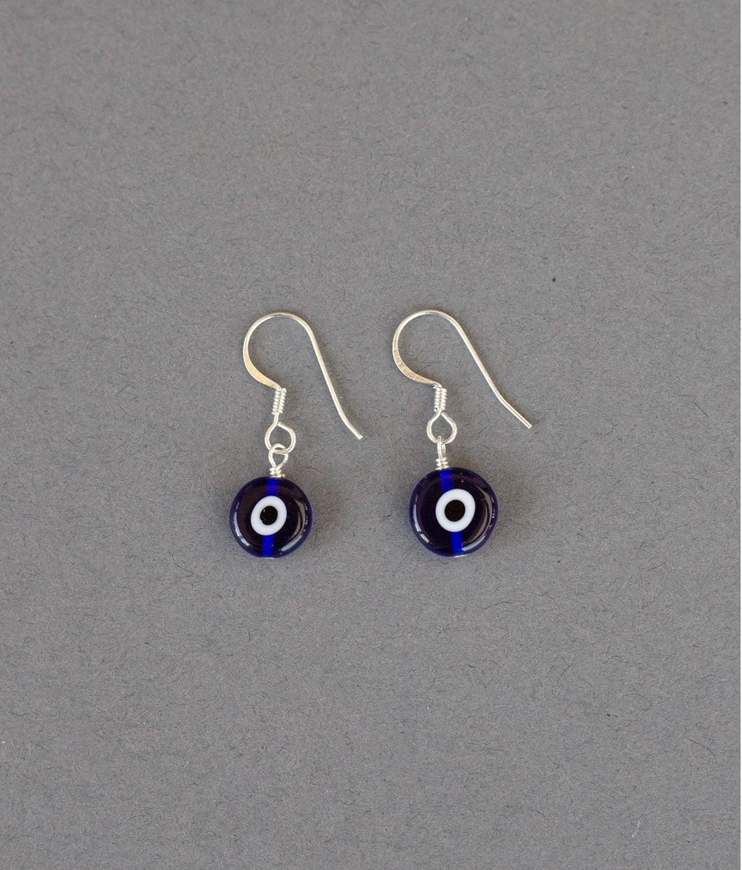 Amulet Evil Eye 925 Silver Earring