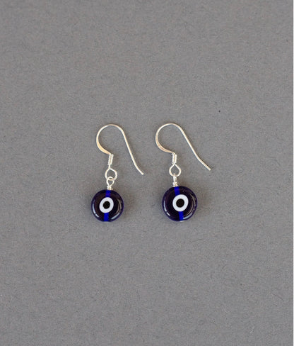 Amulet Evil Eye 925 Silver Earring