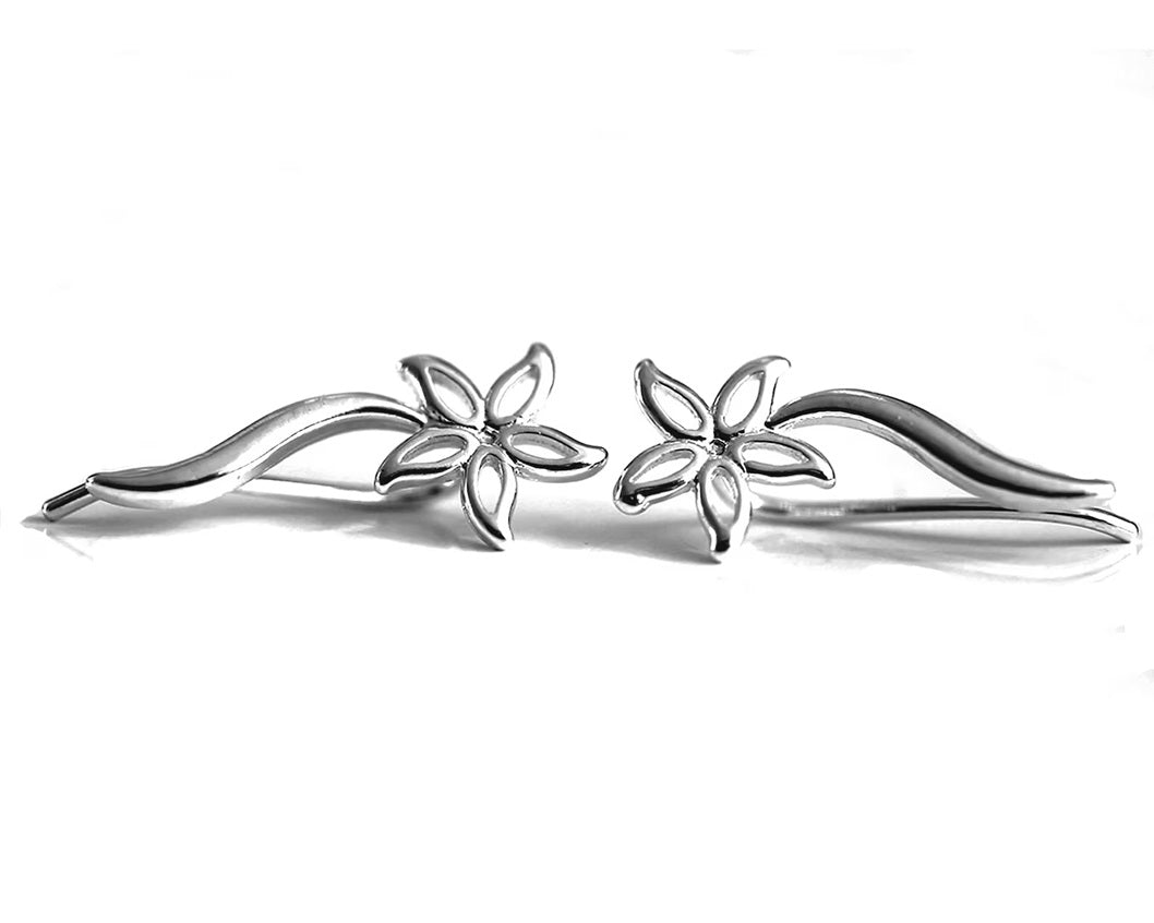 Jasmin Flower 925 Silver Earring