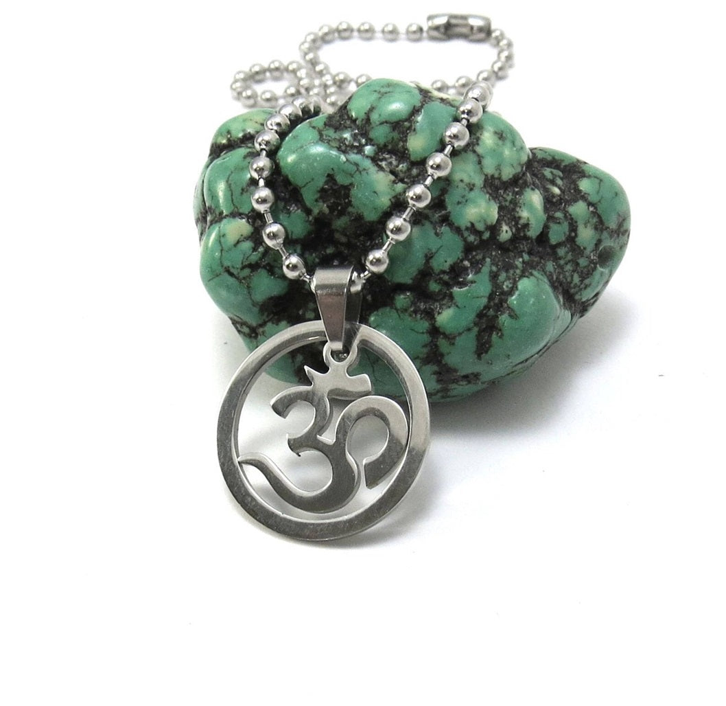 Om 925 Silver Necklace