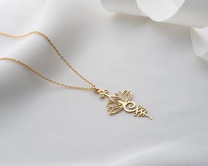 Om 925 Silver Necklace