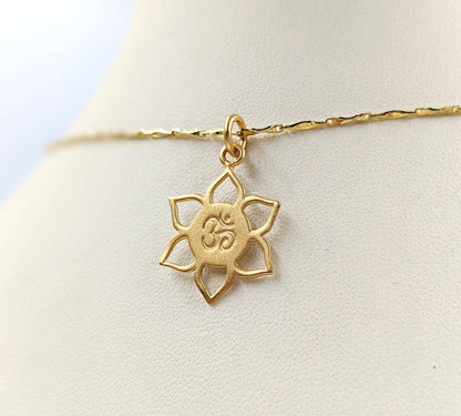 Om 925 Silver Necklace