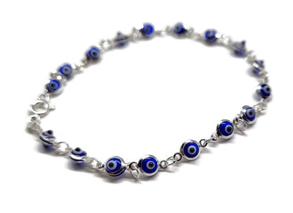 Mystic Evil Eye 925 Silver Bracelet