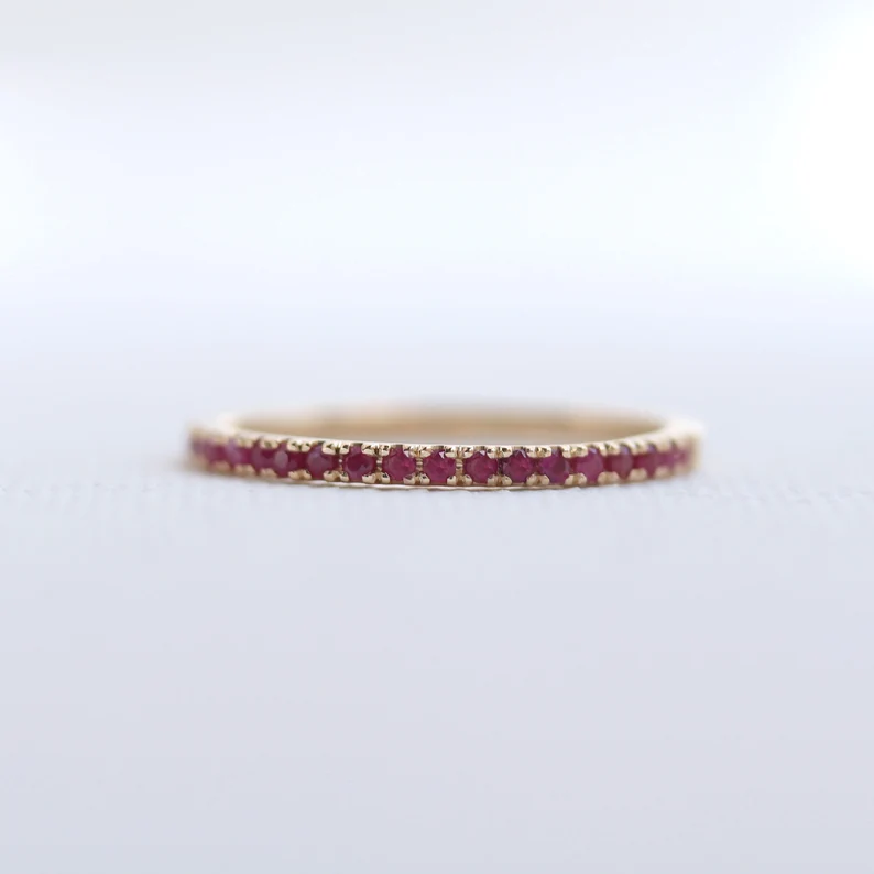 Pave 925 Eternity Band